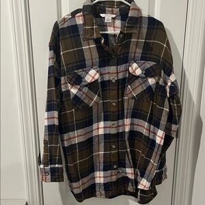 Natural Reflections Multicolor Plaid Shirt